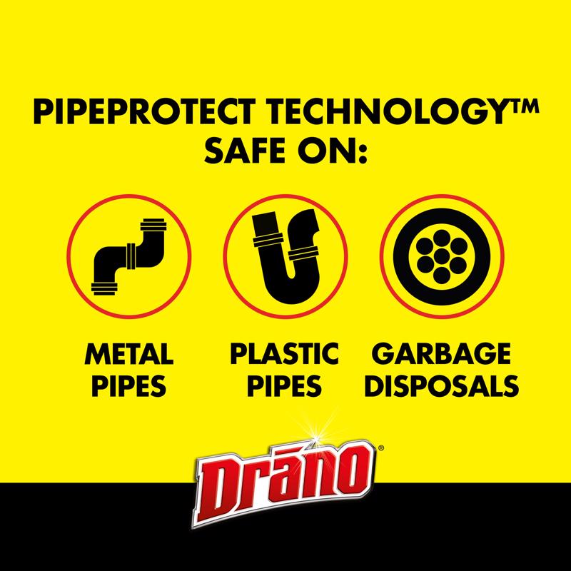 Drano Gel Clog Remover 128 oz