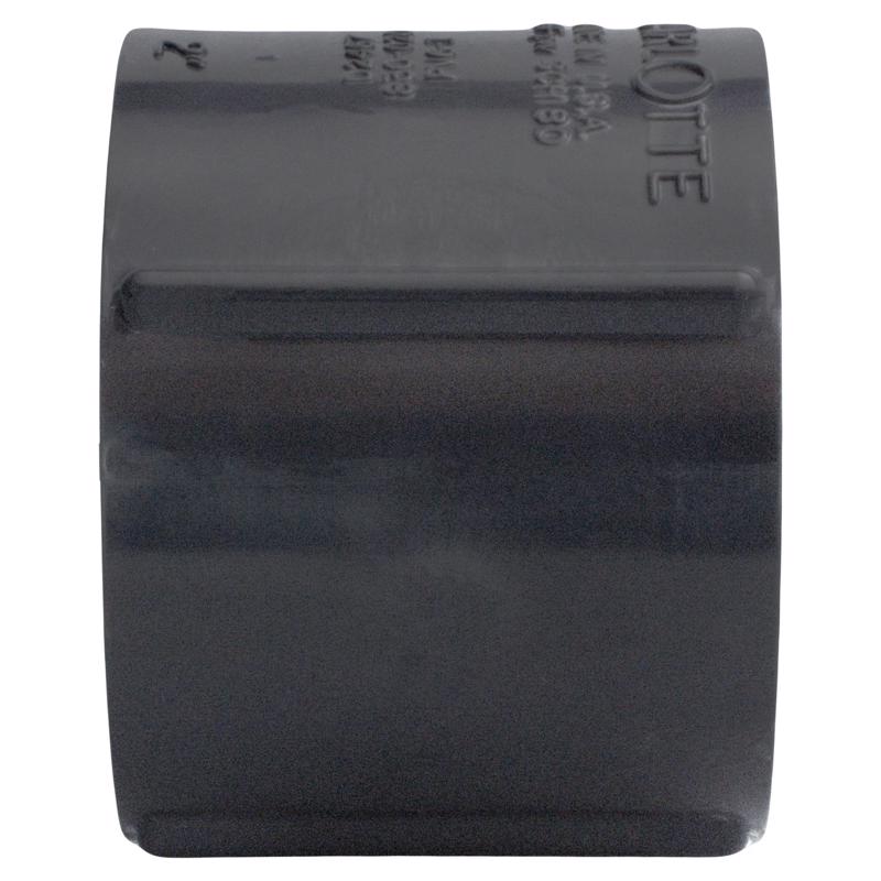 Charlotte Pipe Schedule 80 2 in. FPT X 2 in. D FPT PVC Coupling