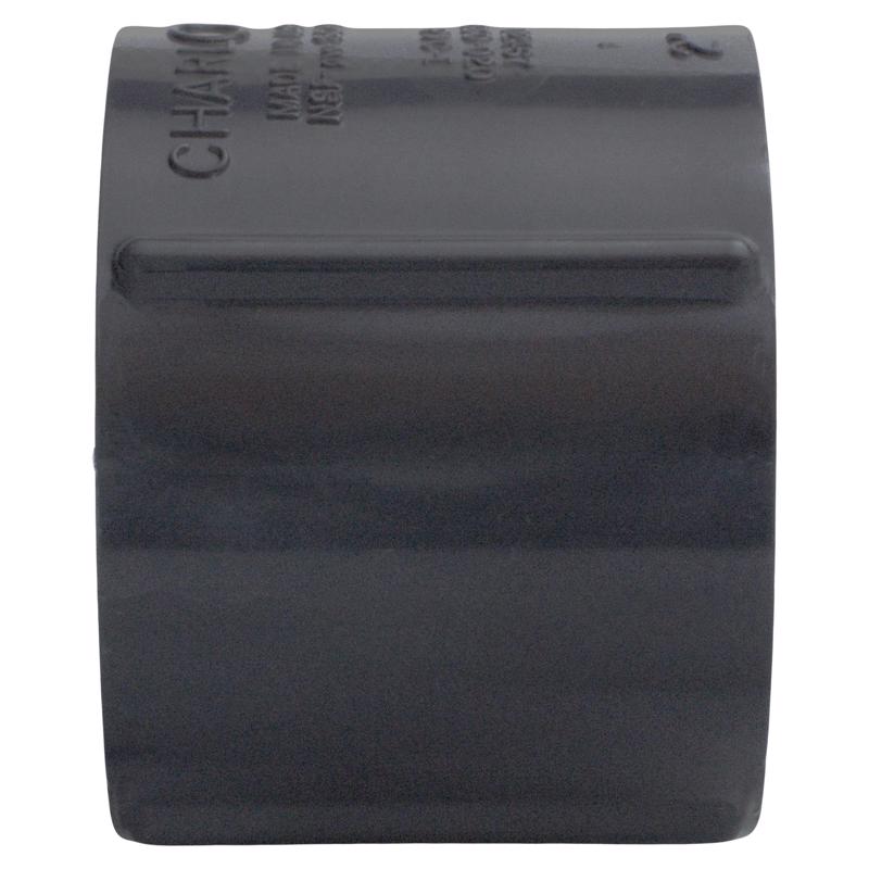 Charlotte Pipe Schedule 80 2 in. FPT X 2 in. D FPT PVC Coupling