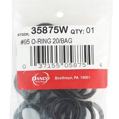 Danco 15/16 in. D X 11/16 in. D #95 Rubber O-Ring 20 pk