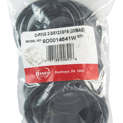 Danco 2-3/8 in. D X 2 in. D #110 Rubber O-Ring 20 pk