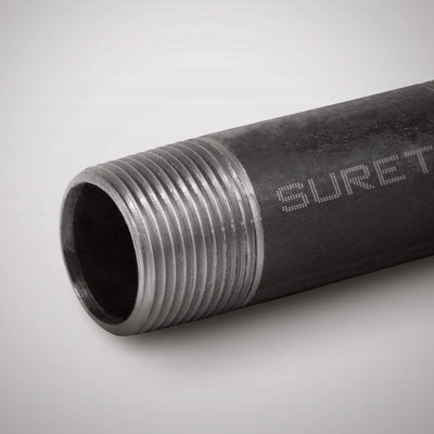 United Pipe & Steel Domestic 1/2 in. D X 10 ft. L Black Steel Pipe