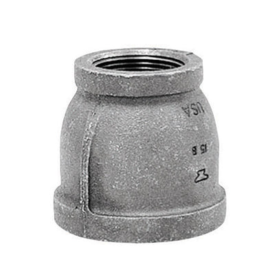 Anvil 1/2 in. FPT X 1/4 in. D FPT Galvanized Malleable Iron Reducing Coupling