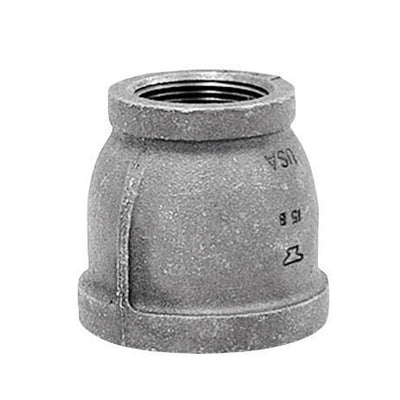 Anvil 2 in. FPT X 1-1/4 in. D FPT Galvanized Malleable Iron Reducing Coupling