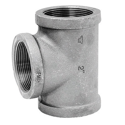 Anvil 3/8 in. FPT X 3/8 in. D FPT 3/8 in. D FPT Galvanized Malleable Iron Reducing Tee