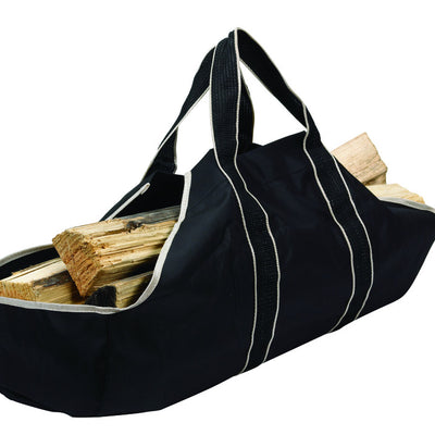 Panacea Navy Matte Canvas Log Rack