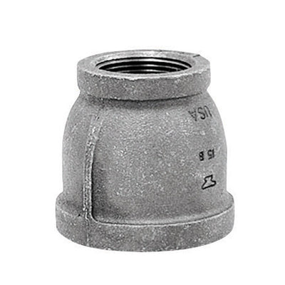 Anvil 3/4 in. FPT X 1/2 in. D FPT Black Malleable Iron Reducing Coupling