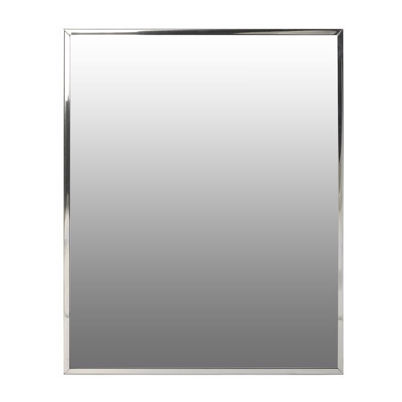 Zenna Home 20-1/8 in. H X 16-1/8 in. W X 3.25 in. D Rectangle Medicine Cabinet/Mirror