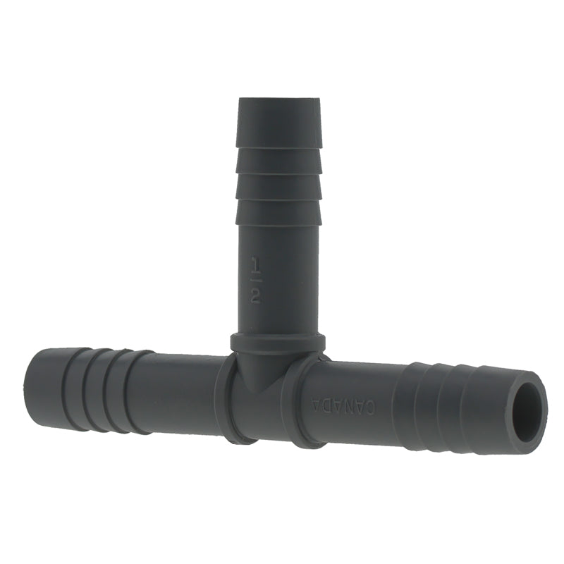 Boshart Industries 1/2 in. Insert in. X 1/2 in. D Insert Polypropylene 4 in. Tee