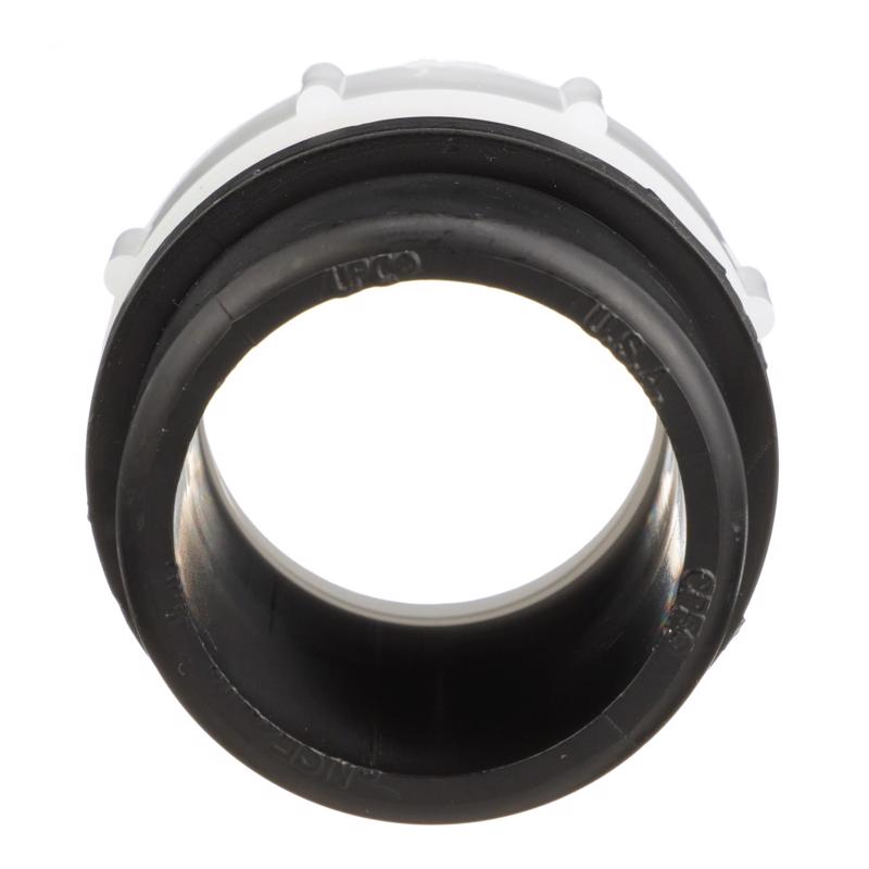 Charlotte Pipe 1-1/2 in. Spigot X 1-1/2 in. D Slip ABS Trap Adapter