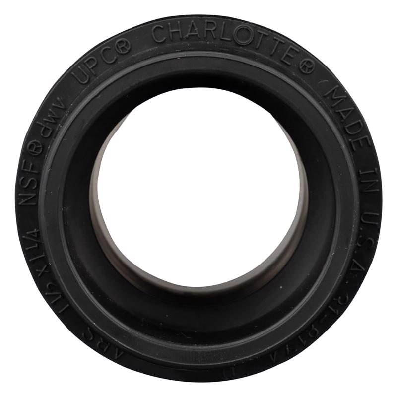 Charlotte Pipe 1-1/4 in. MPT X 1-1/2 in. D Spigot ABS Trap Adapter
