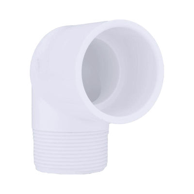 Charlotte Pipe Schedule 40 1-1/2 in. Slip X 1-1/2 in. D MPT PVC 90 Degree Street Elbow