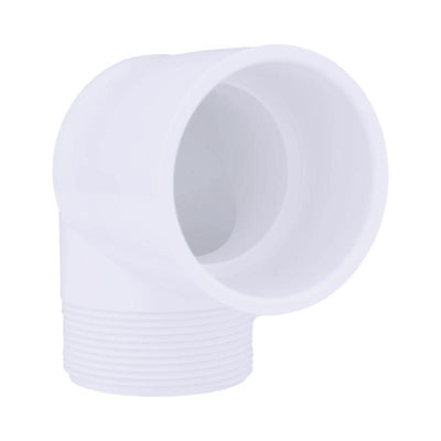 Charlotte Pipe 2 in. Slip X 2 in. D MPT PVC Street Elbow