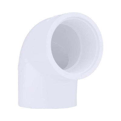 Charlotte Pipe Schedule 40 2 in. Slip X 2 in. D FPT PVC Elbow