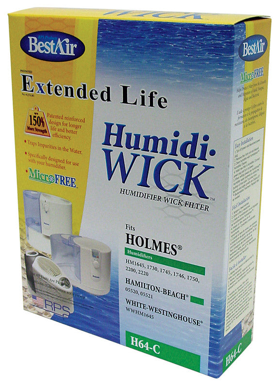 BestAir Humidifier Wick For Fits for Bionaire model BCM1745 BWF-64