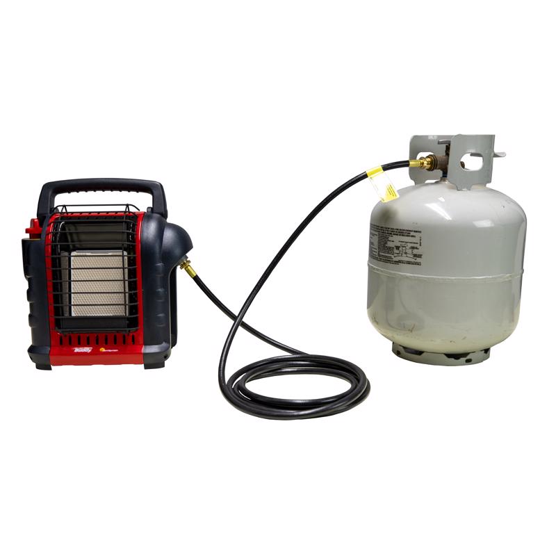 Mr. Heater 12 ft. L Brass/Plastic Excess Flow Soft Nose P.O.L Hose Assembly