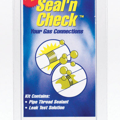 Seal-N-Check Clear Gas Connector Sealant Kit