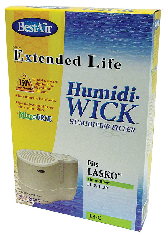 BestAir Humidifier Wick For Fits for Lasko natural cascade models 1128, 1129, 9930 THF8