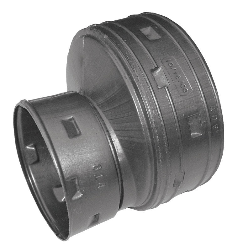 Advanced Drainage Systems 3 in. Snap X 4 in. D Snap Polyethylene 4-1/2 in. Coupler