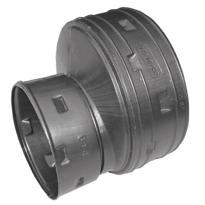 Advanced Drainage Systems 3 in. Snap X 4 in. D Snap Polyethylene 4-1/2 in. Coupler