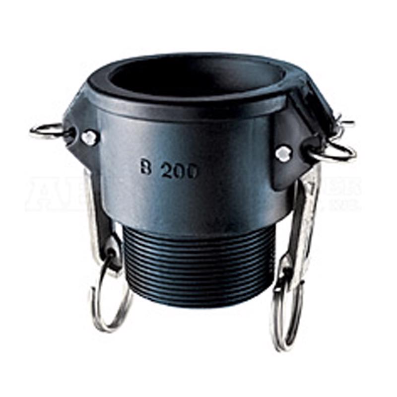 Abbott Rubber Polypropylene 1-1/2 in. D X 1-1/2 in. D Female Coupler