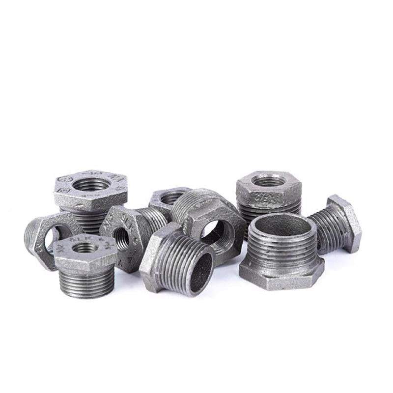 STZ Industries 3/4 in. MIP each X 1/4 in. D FIP Black Malleable Iron Hex Bushing