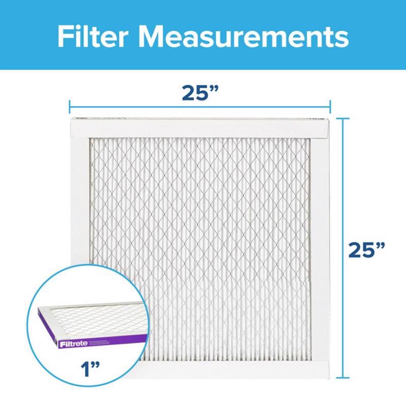 Filtrete 25 in. W X 25 in. H X 1 in. 1500 MPR Pleated Air Filter