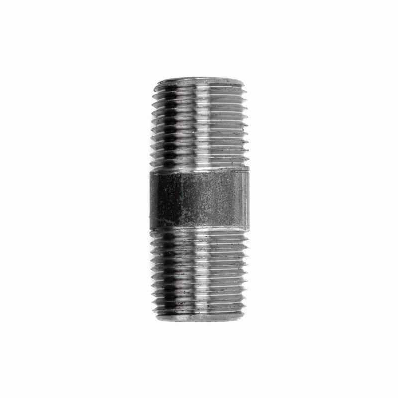 STZ Industries 1/8 in. MIP each X 1/8 in. D MIP Black Steel 2 in. L Nipple