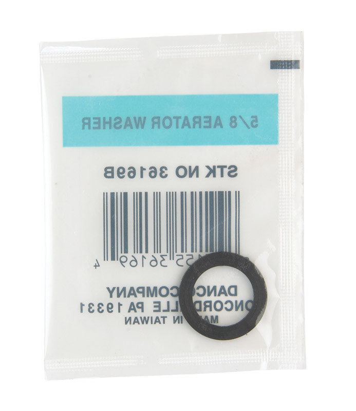 Danco 5/8 in. D Rubber Washer