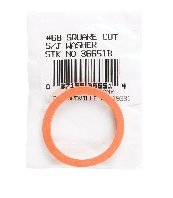 Danco 1-1/2 in. D Rubber Washer
