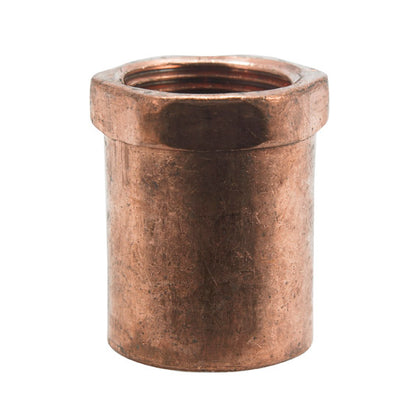 NIBCO 1 in. Copper X 3/4 in. D FPT Copper Pipe Adapter