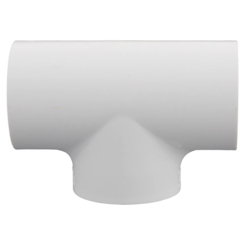 Charlotte Pipe Schedule 40 2 in. Slip X 2 in. D Slip PVC Tee