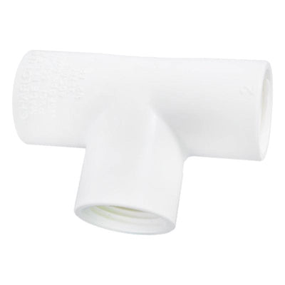 Charlotte Pipe Schedule 40 1 in. FPT X 1 in. D FPT PVC Threaded Tee