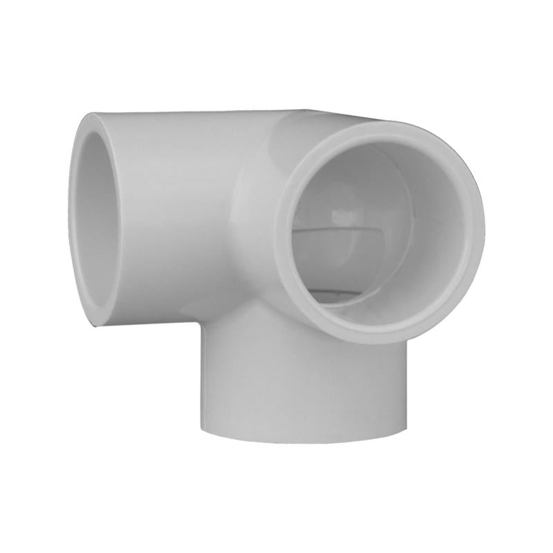 Charlotte Pipe Schedule 40 1 in. Slip X 1 in. D Slip PVC Side Outlet Elbow