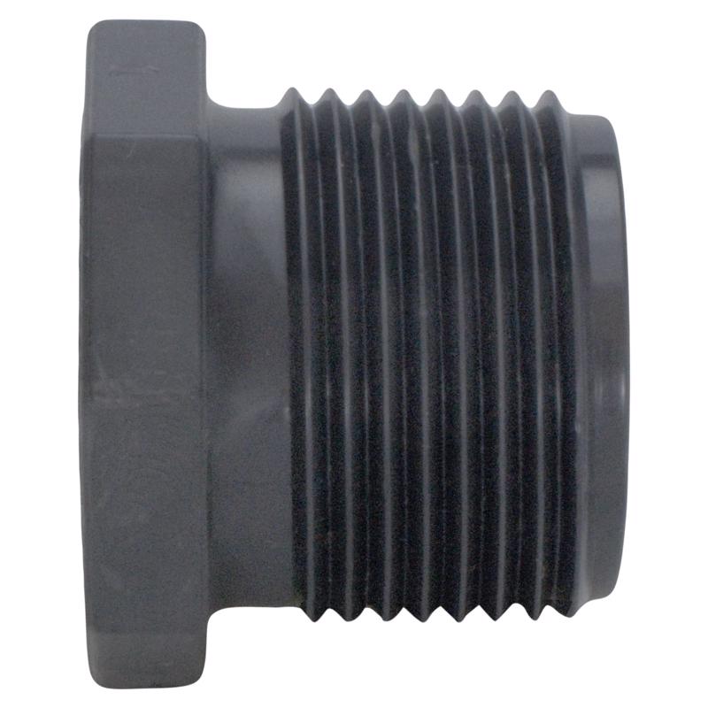 Charlotte Pipe Schedule 80 1 in. MPT X 1/2 in. D FPT PVC 1-1/4 in. Reducing Bushing