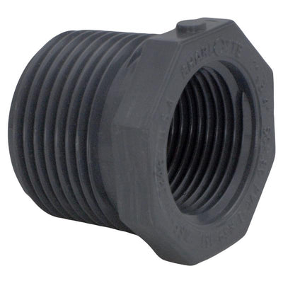 Charlotte Pipe Schedule 80 1 in. MPT X 3/4 in. D FPT PVC Reducing Bushing