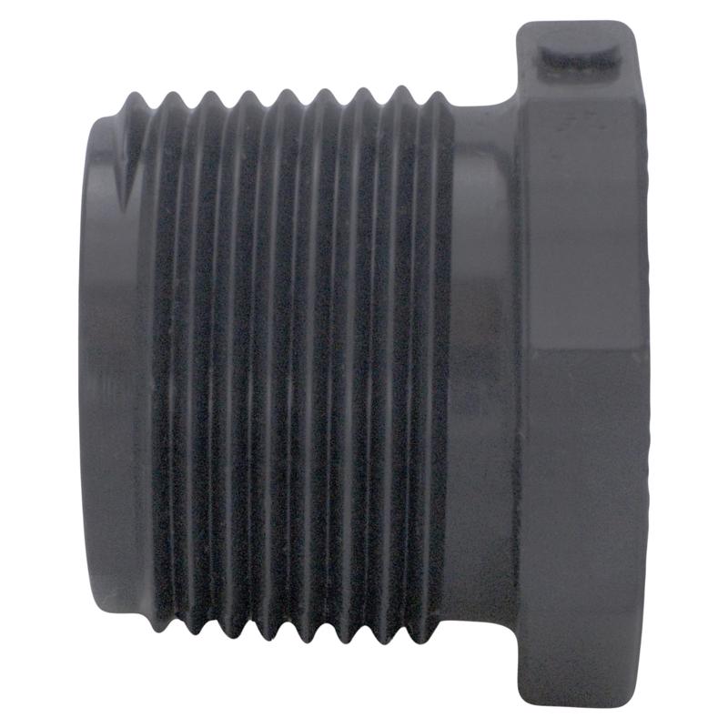 Charlotte Pipe Schedule 80 1 in. MPT X 3/4 in. D FPT PVC Reducing Bushing