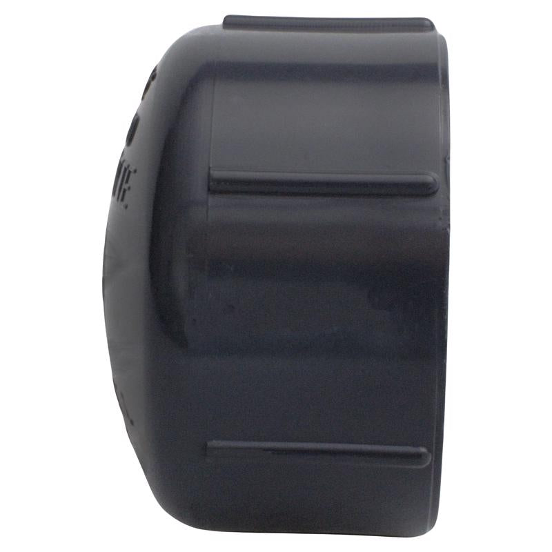 Charlotte Pipe Schedule 80 1/2 in. FPT X 1/2 in. D FPT PVC Threaded Cap