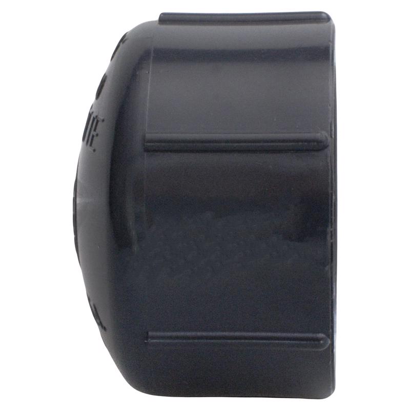 Charlotte Pipe Schedule 80 3/4 in. MPT X 3/4 in. D FPT PVC Threaded Cap