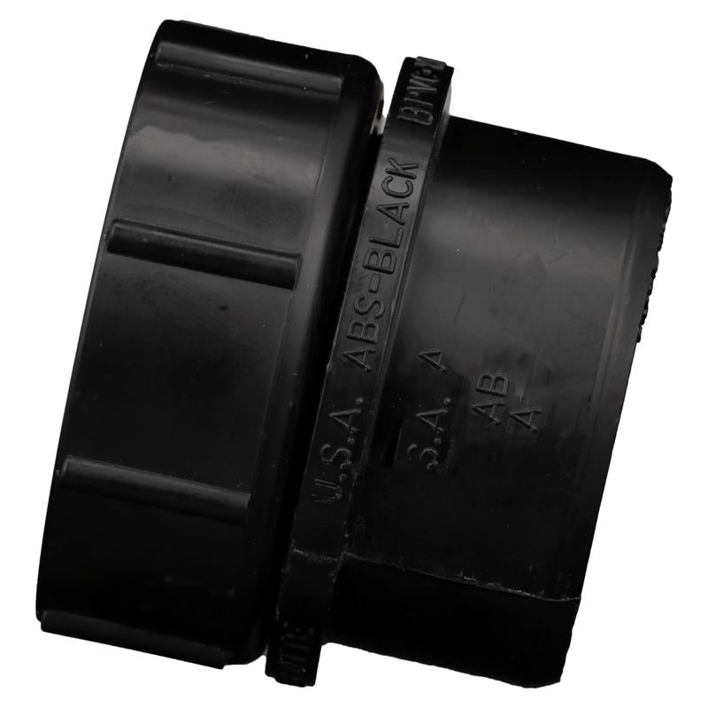 Charlotte Pipe 1-1/2 in. Spigot X 1-1/2 in. D FPT ABS Plug