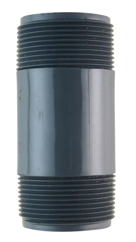 B&K ProLine Schedule 80 1-1/2 in. MIP X 1-1/2 in. D MIP PVC 4 in. Nipple
