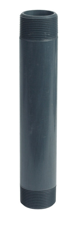 B&K Schedule 80 1-1/2 in. MIP X 1-1/2 in. D MIP PVC 10 in. Nipple