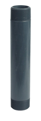 B&K Schedule 80 1-1/2 in. MIP X 1-1/2 in. D MIP PVC 10 in. Nipple