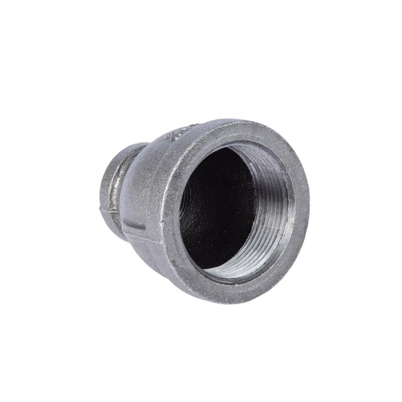 STZ Industries 1-1/2 in. FIP each X 3/4 in. D FIP Black Malleable Iron Reducing Coupling