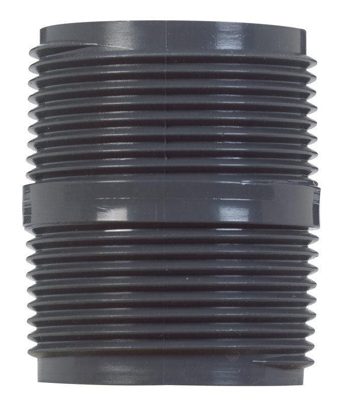 B&K Schedule 80 1-1/4 in. MIP X 1-1/4 in. D MIP PVC 2 in. Nipple