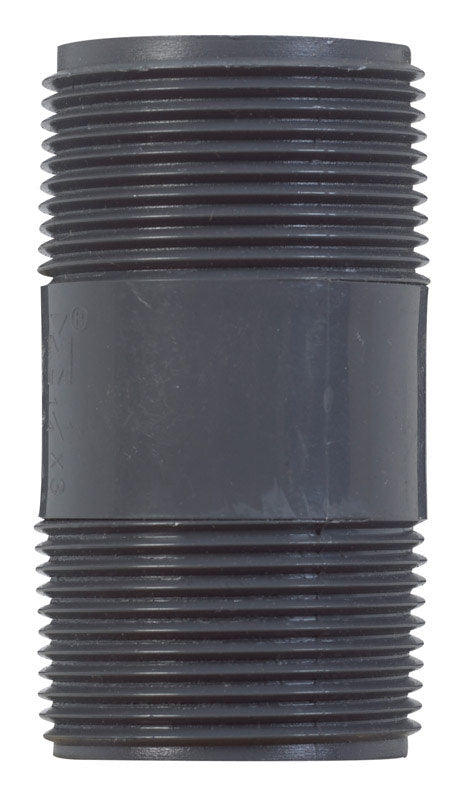 B&K Schedule 80 1-1/4 in. MIP X 1-1/4 in. D MIP PVC 3 in. Nipple