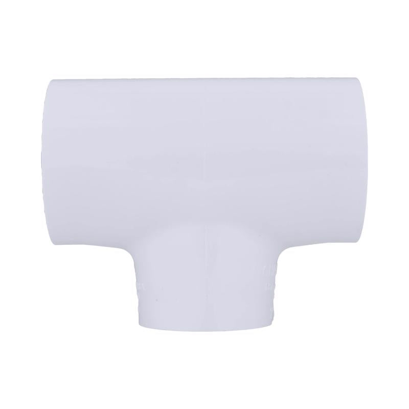 Charlotte Pipe Schedule 40 2 in. Slip X 2 in. D Slip PVC Reducing Tee