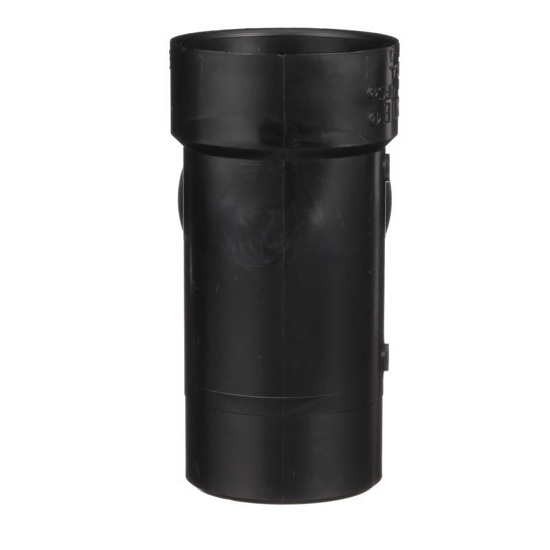 Charlotte Pipe 3 in. Hub X 3 in. D Hub ABS Sanitary Street Tee