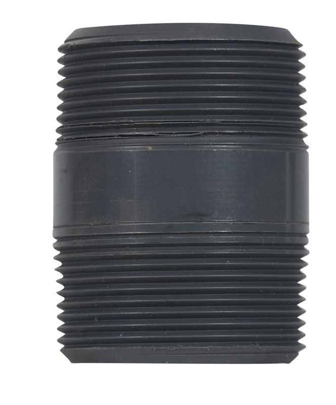 B&K ProLine Schedule 80 1-1/2 in. MIP X 1-1/2 in. D MIP PVC 2-1/2 in. Nipple
