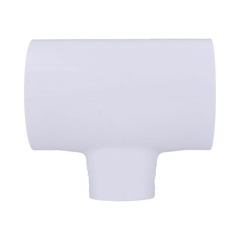 Charlotte Pipe Schedule 40 2 in. Slip X 2 in. D Slip PVC Reducing Tee